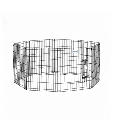 Pado Play Pen-8 Sides Exercise Pens with 1 Door, 61x92cm / 24x36 inch